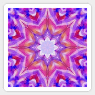 A purple star Sticker